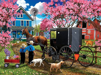 0851 Cherry Blossom Time 1000 pc Puzzle