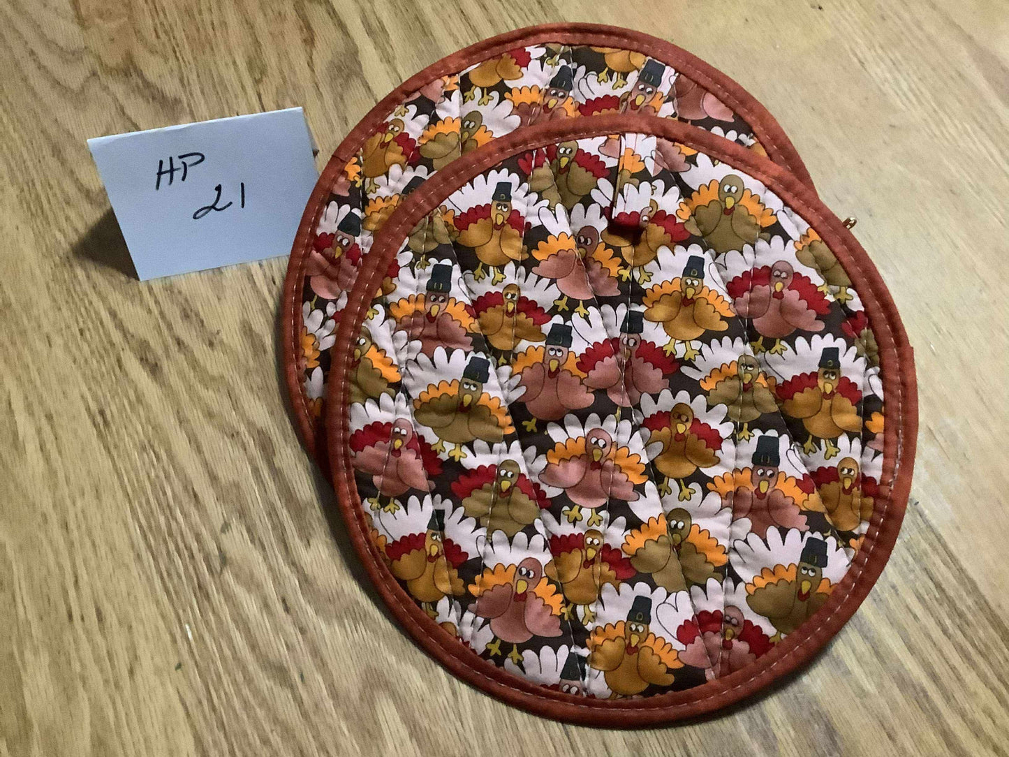 Handmade Christmas Hot Pads and Bowl Cozies (sets of two)