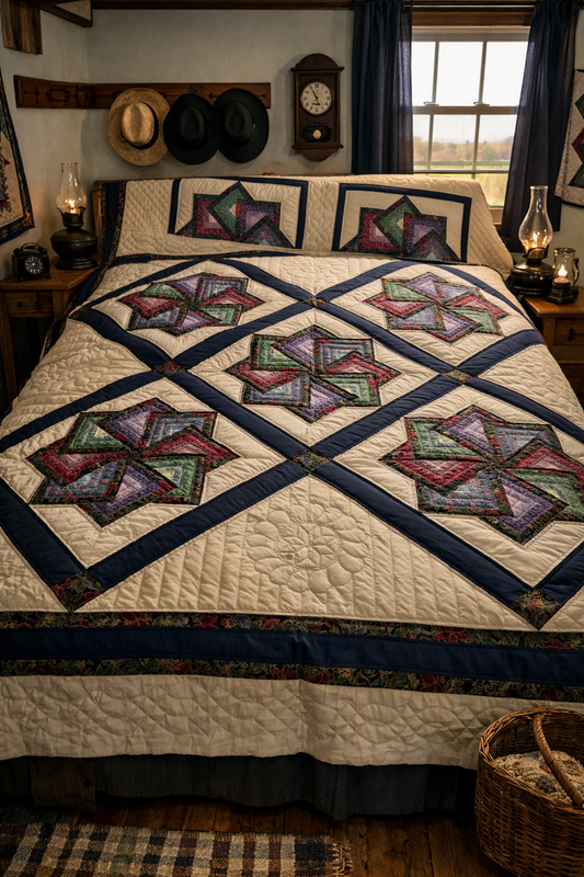Amish Quilt (Twisted Star ) - Simple Life Amish Store