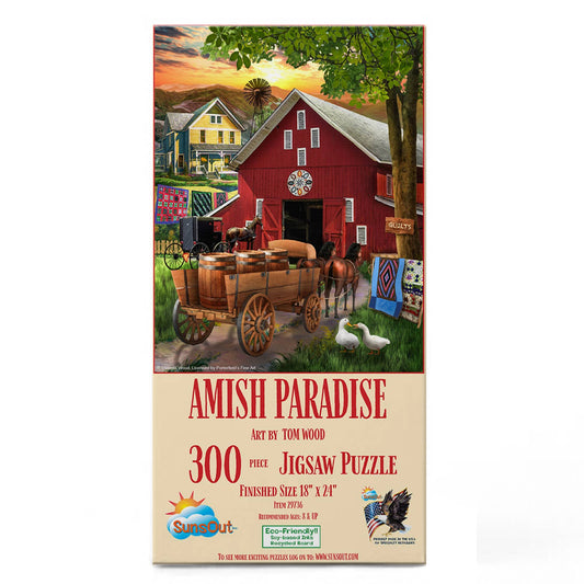 1316 Amish Paradise 300 pc Puzzle - Simple Life Amish Store