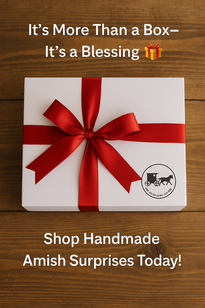 Amish  Country Christmas Surprise Box (Large)