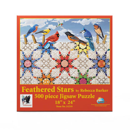 0229 Feathered Stars 500 pc Puzzle