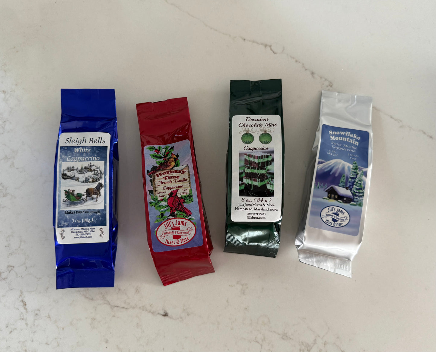 Amish country cappuccino and cocoa mixes