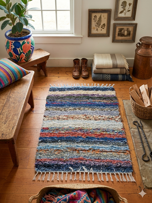 Amish Made Woven Rugs (colorful!) (26” x 44”) - Simple Life Amish Store