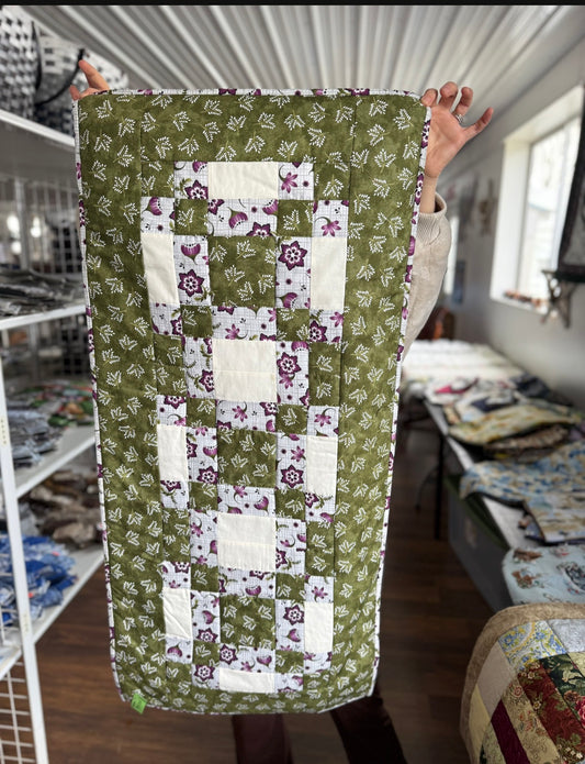 Amish made table runner