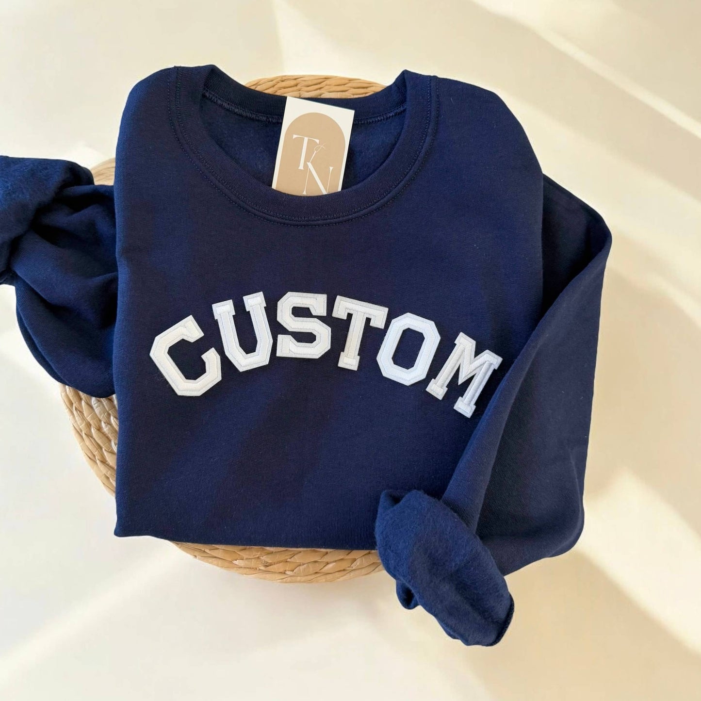 Custom Crewneck Sweatshirt!  You design what you want it to say!
