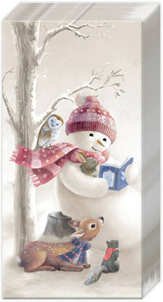 Pocket Tissues Pack of 10 Bedtime Stories Christmas