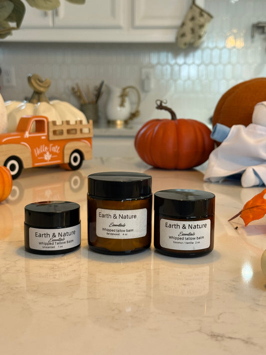 Earth and Nature whipped Tallow Balm (Amish made in Holmes County, Ohio)