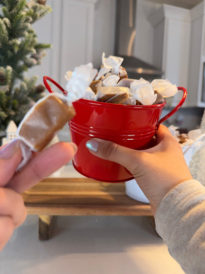 Byler’s Butter Caramels Christmas Bucket!