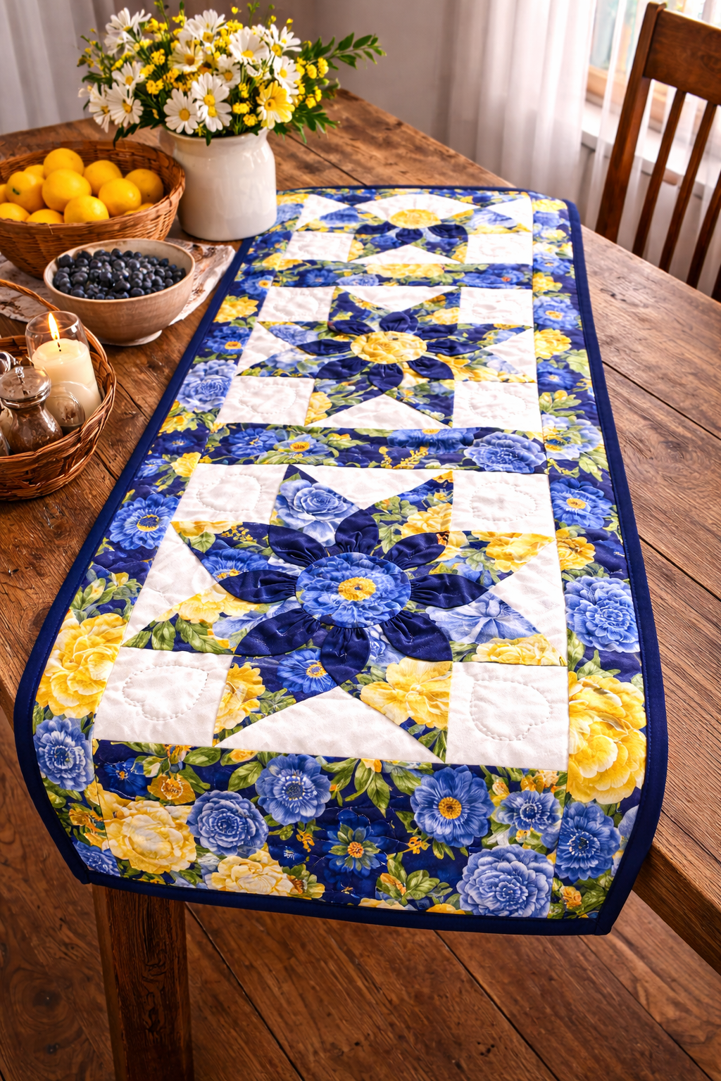 Amish quilted table runner - Simple Life Amish Store