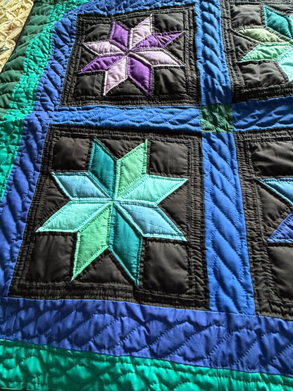 Amish lap  Quilt  (49 x 49) - Simple Life Amish Store