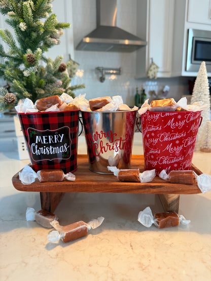 Byler’s Butter Caramels Christmas Bucket!