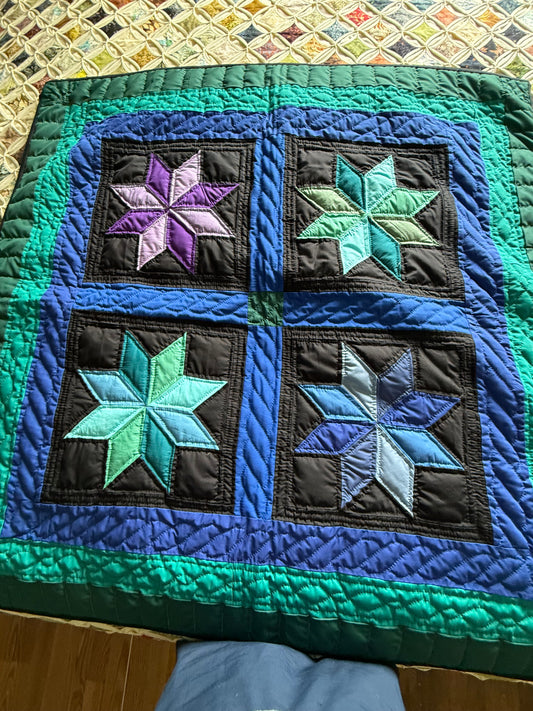 Amish lap  Quilt  (49 x 49) - Simple Life Amish Store