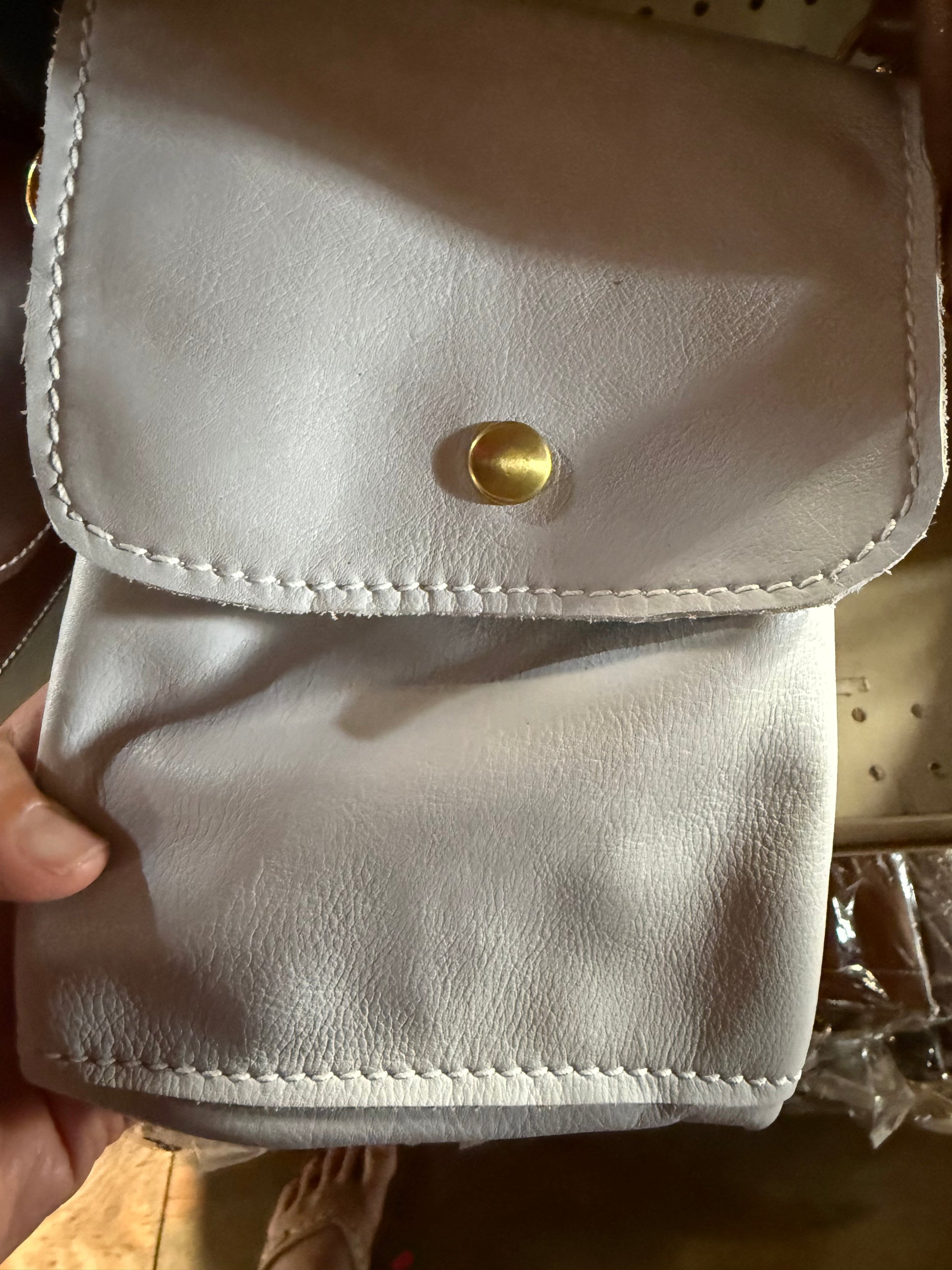 Leather  Cross Body Purse -  Handmade CUSTOM Leather Purse by local Amish Artisans (MADE TO ORDER!) - Simple Life Amish Store