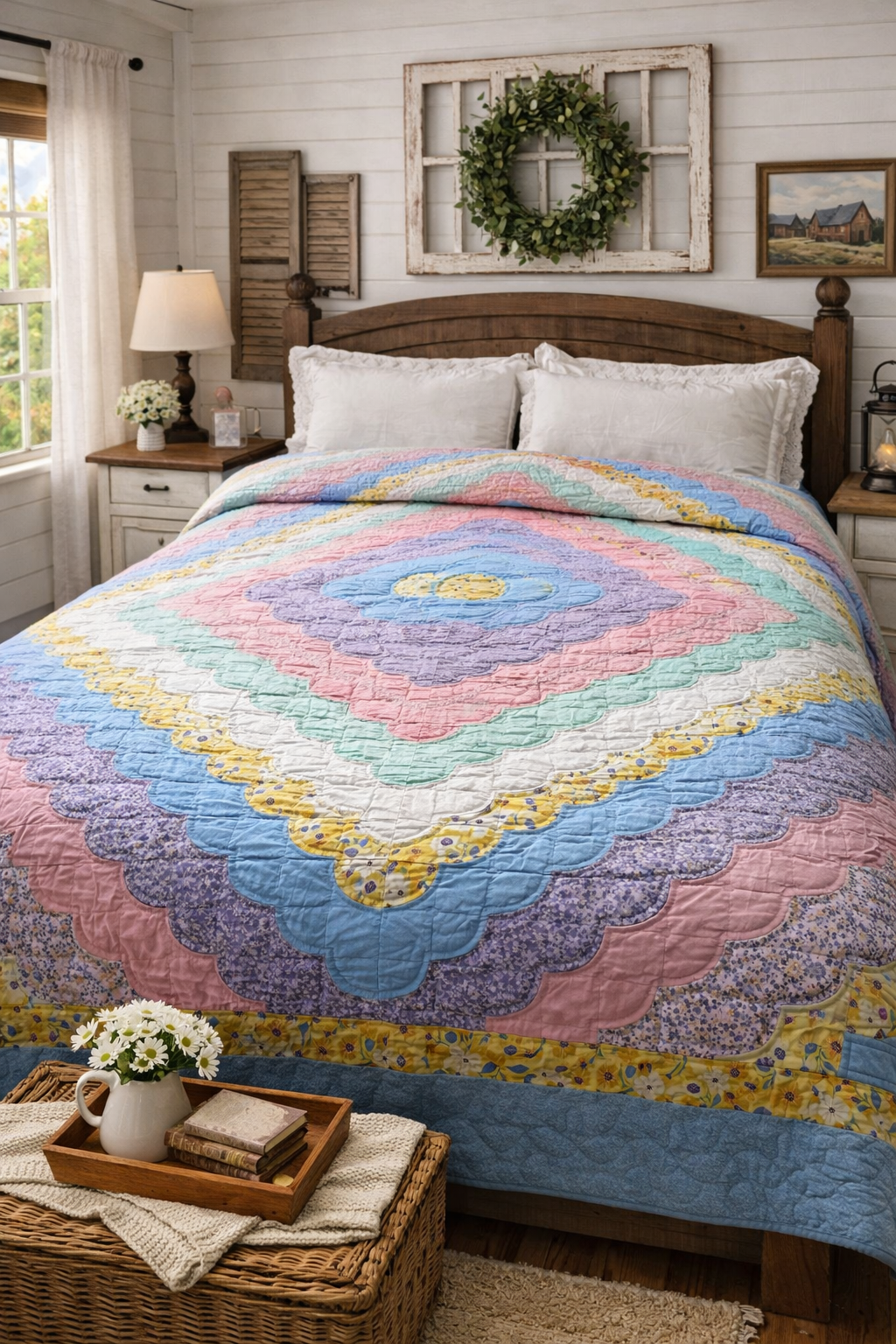 Amish Quilt (Ocean Waves) - Simple Life Amish Store