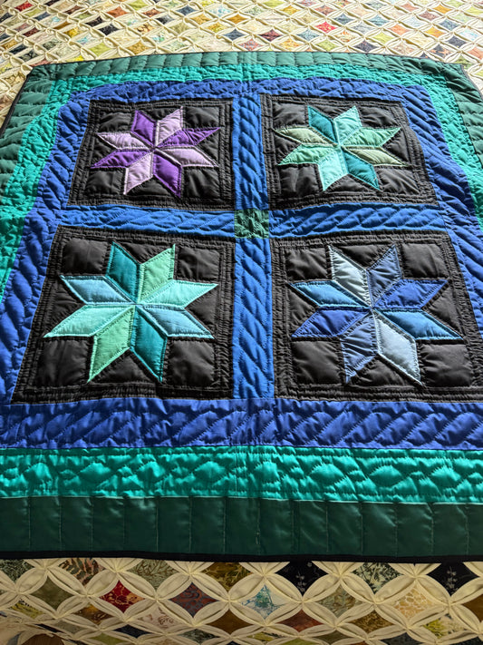 Amish lap  Quilt  (49 x 49) - Simple Life Amish Store