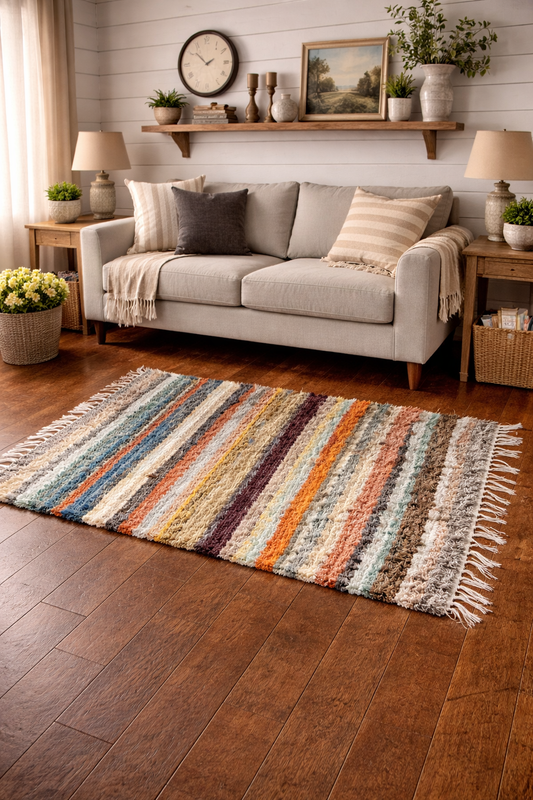 Amish Made Woven Rugs (multi-colored) (26” x 44”) - Simple Life Amish Store