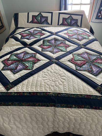Amish Quilt (Twisted Star ) - Simple Life Amish Store