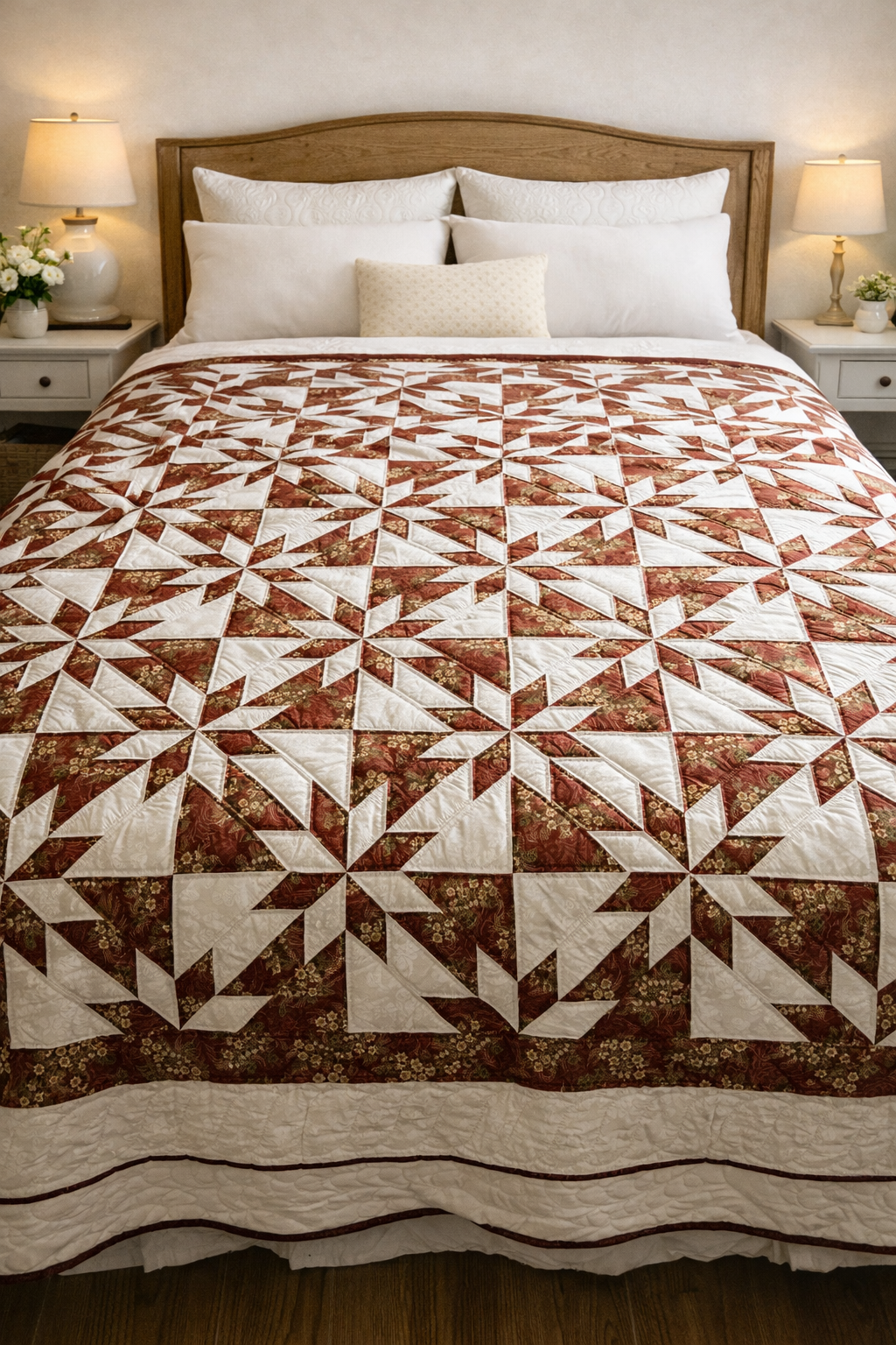 Amish Quilt (Hunter Star) - Simple Life Amish Store