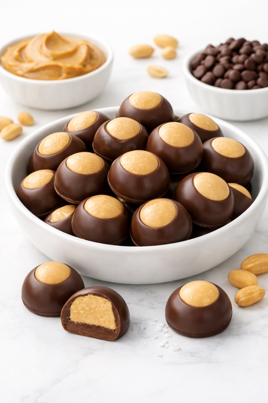 Byler’s Butter Caramels and  mini buckeye candy Bundle - Simple Life Amish Store