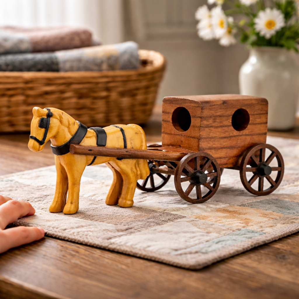 Hand made horse and buggy - Simple Life Amish Store