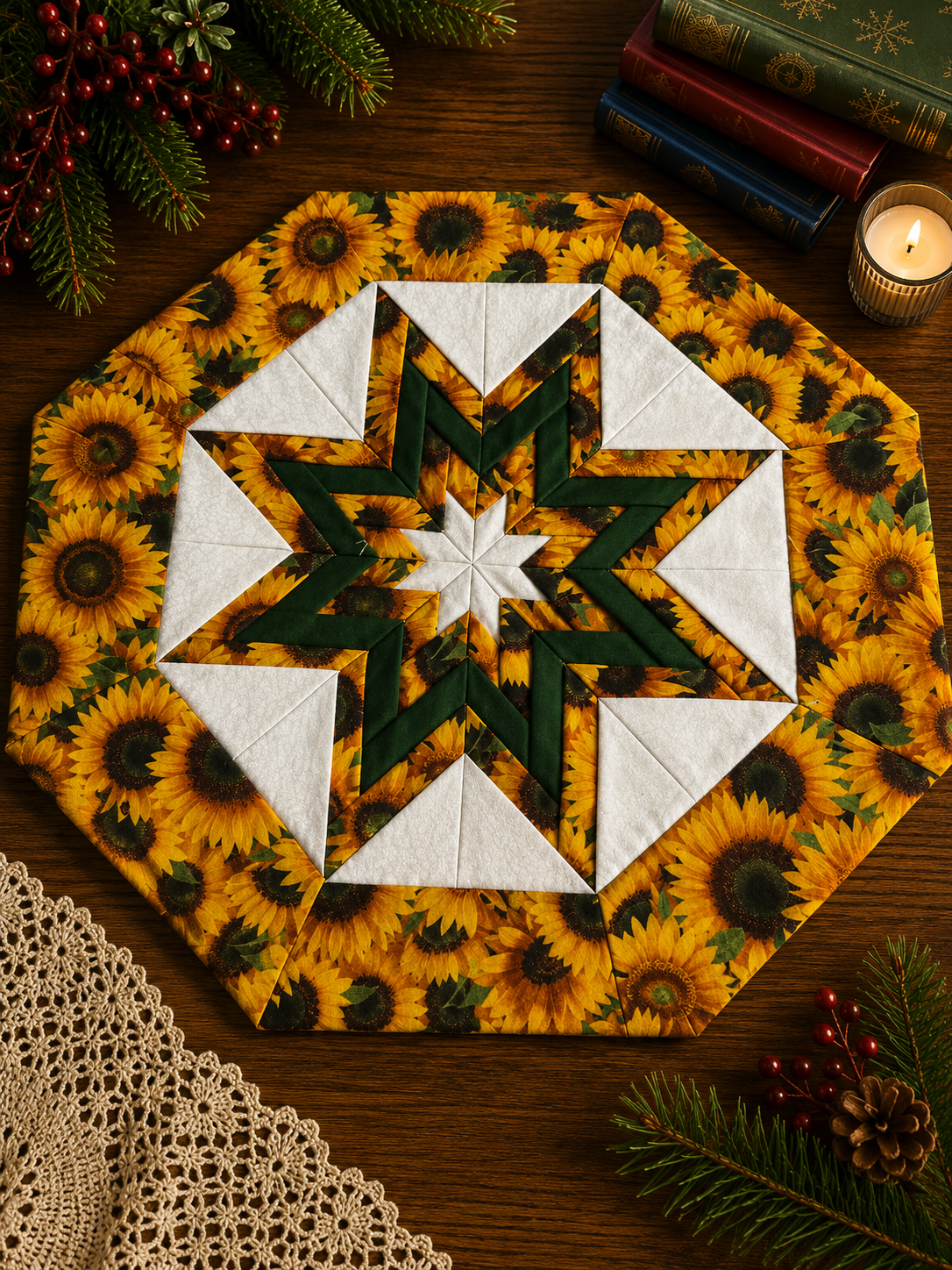 Amish made Table Topper