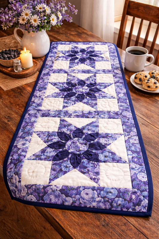 Amish quilted table runner