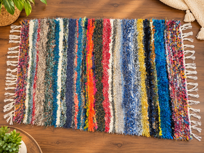 Amish Made Hand-Loomed Rug (44"x26")