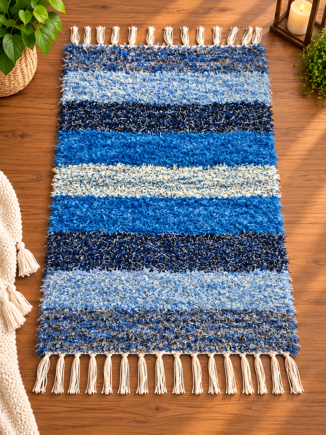 Amish Made Hand-Loomed Rug (44"x26")