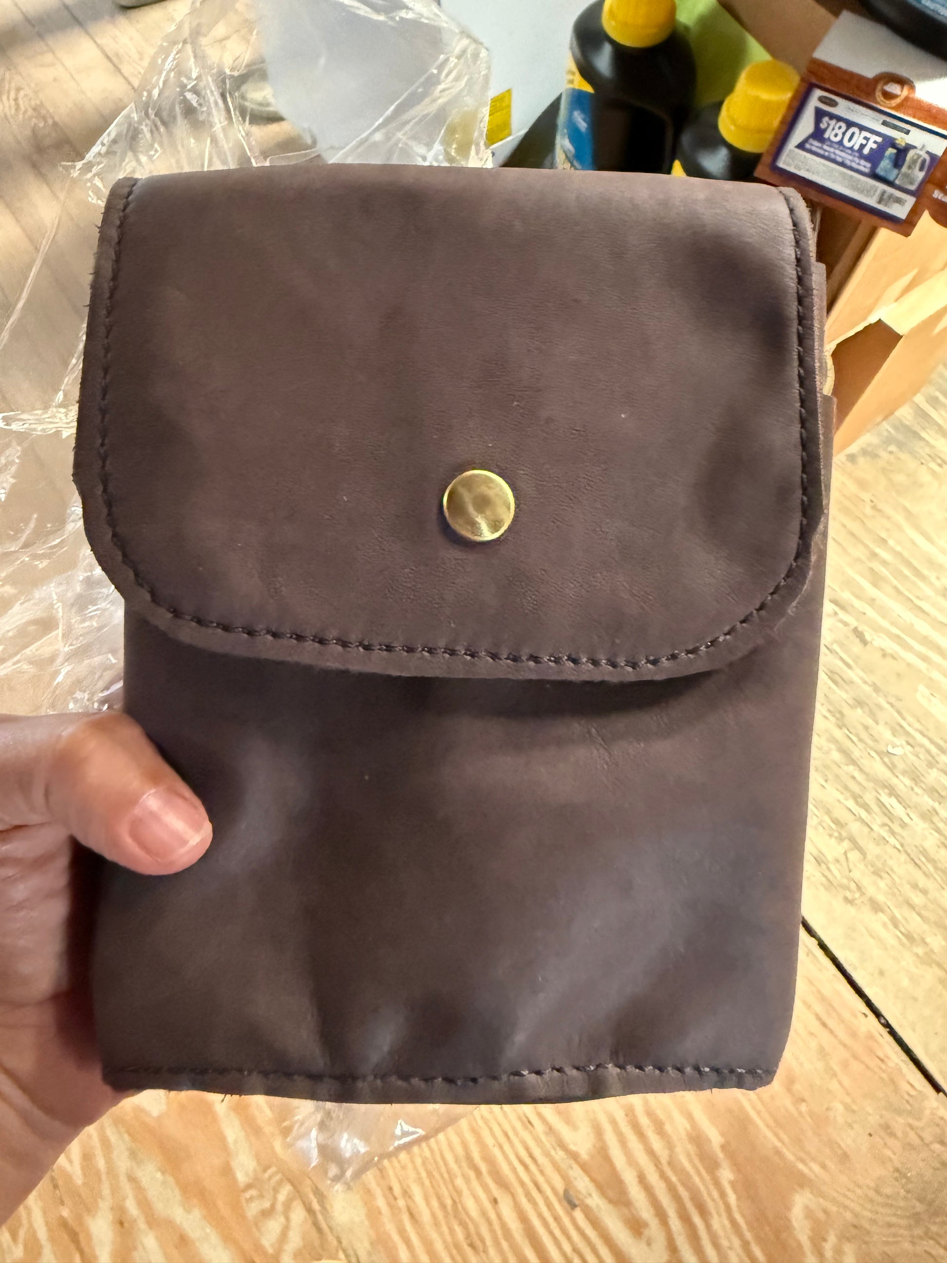 Leather  Cross Body Purse -  Handmade CUSTOM Leather Purse by local Amish Artisans (MADE TO ORDER!) - Simple Life Amish Store