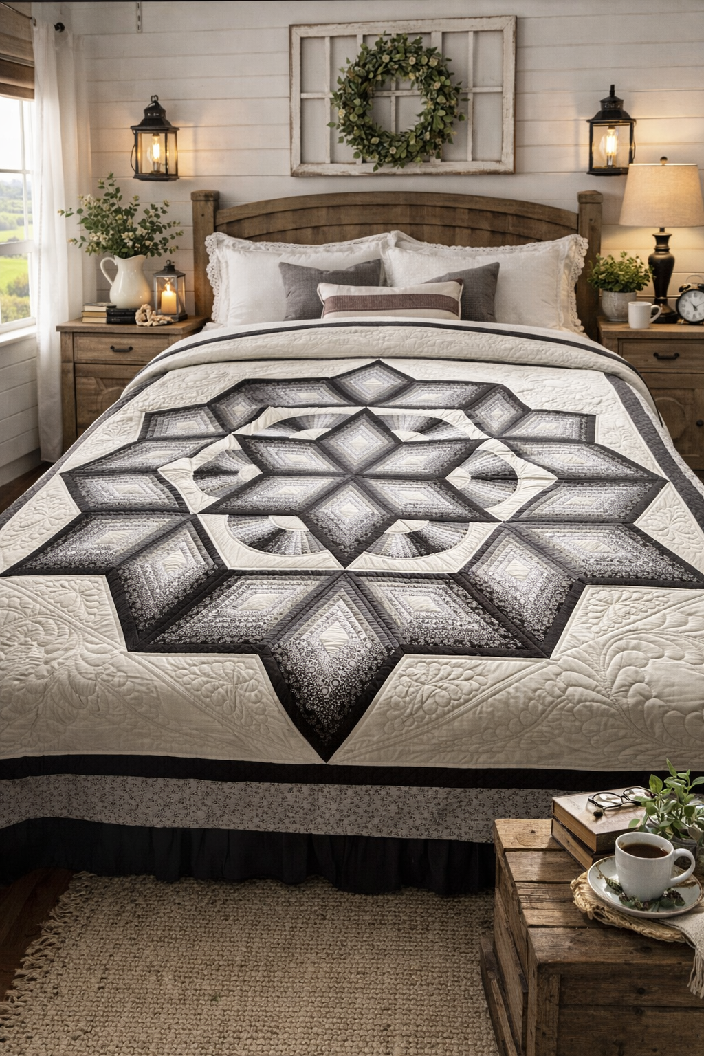 Amish Quilt (Lone Star) - Simple Life Amish Store