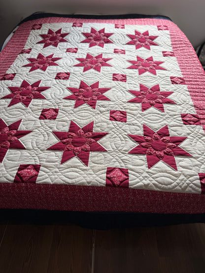 Very rare twin size Amish quilt