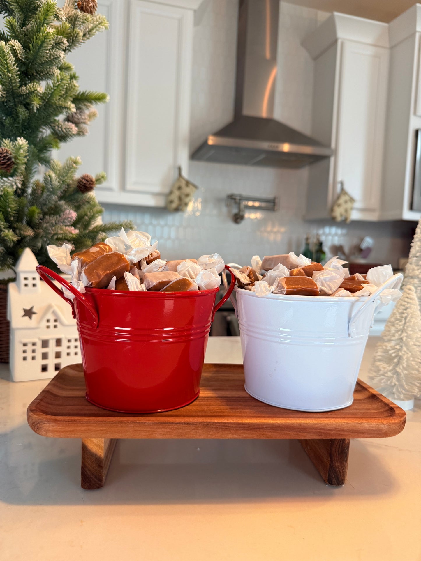 Byler’s Butter Caramels Christmas Bucket!