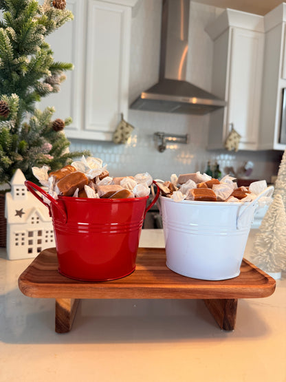 Byler’s Butter Caramels Christmas Bucket!