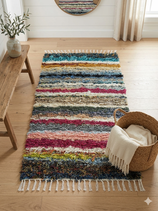 Amish Made Woven Rugs (multi-colored)  (26” x 44”) - Simple Life Amish Store