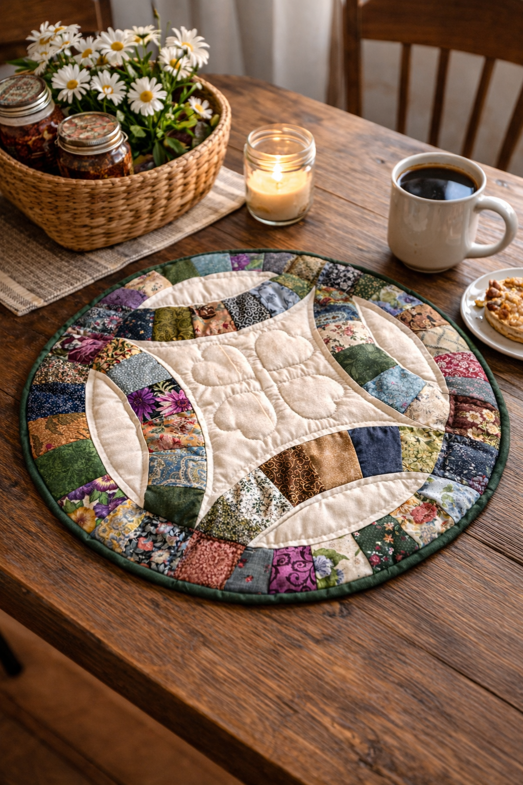 Amish made Table Topper