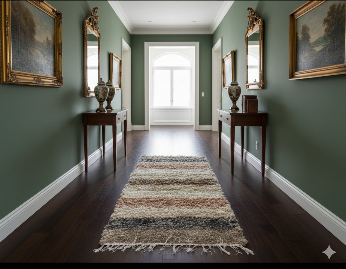 Amish made hand loomed rugs (5 foot runner) - Simple Life Amish Store