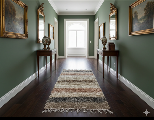 Amish made hand loomed rugs (5 foot runner) - Simple Life Amish Store