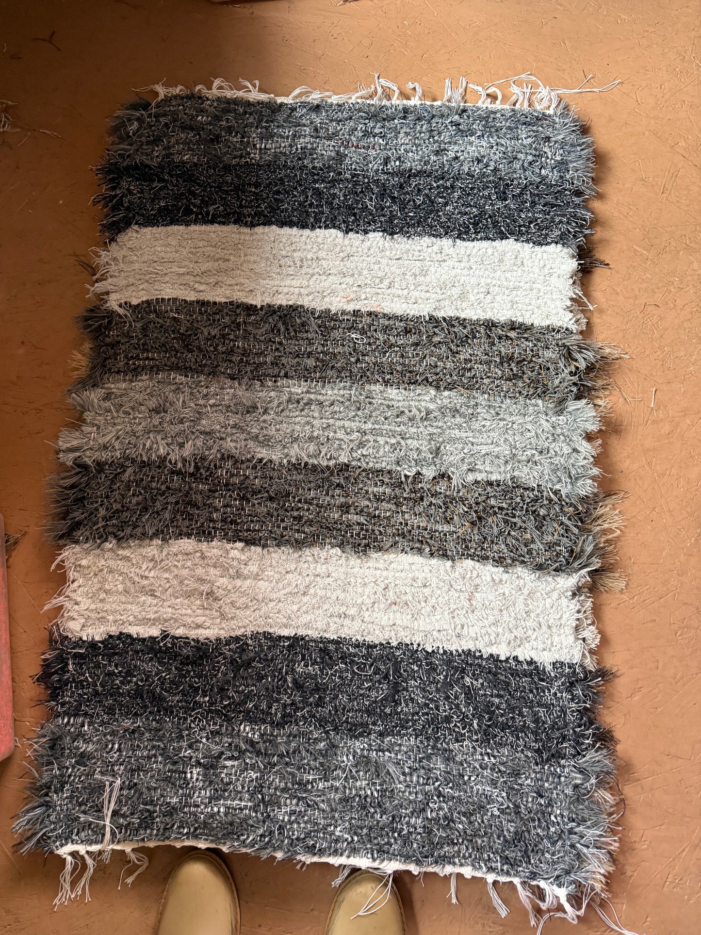 Amish Made Woven Rugs (greys) (26” x 44”) - Simple Life Amish Store