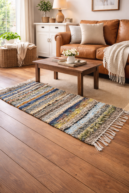 Amish made hand loomed rugs (5 foot runner) - Simple Life Amish Store