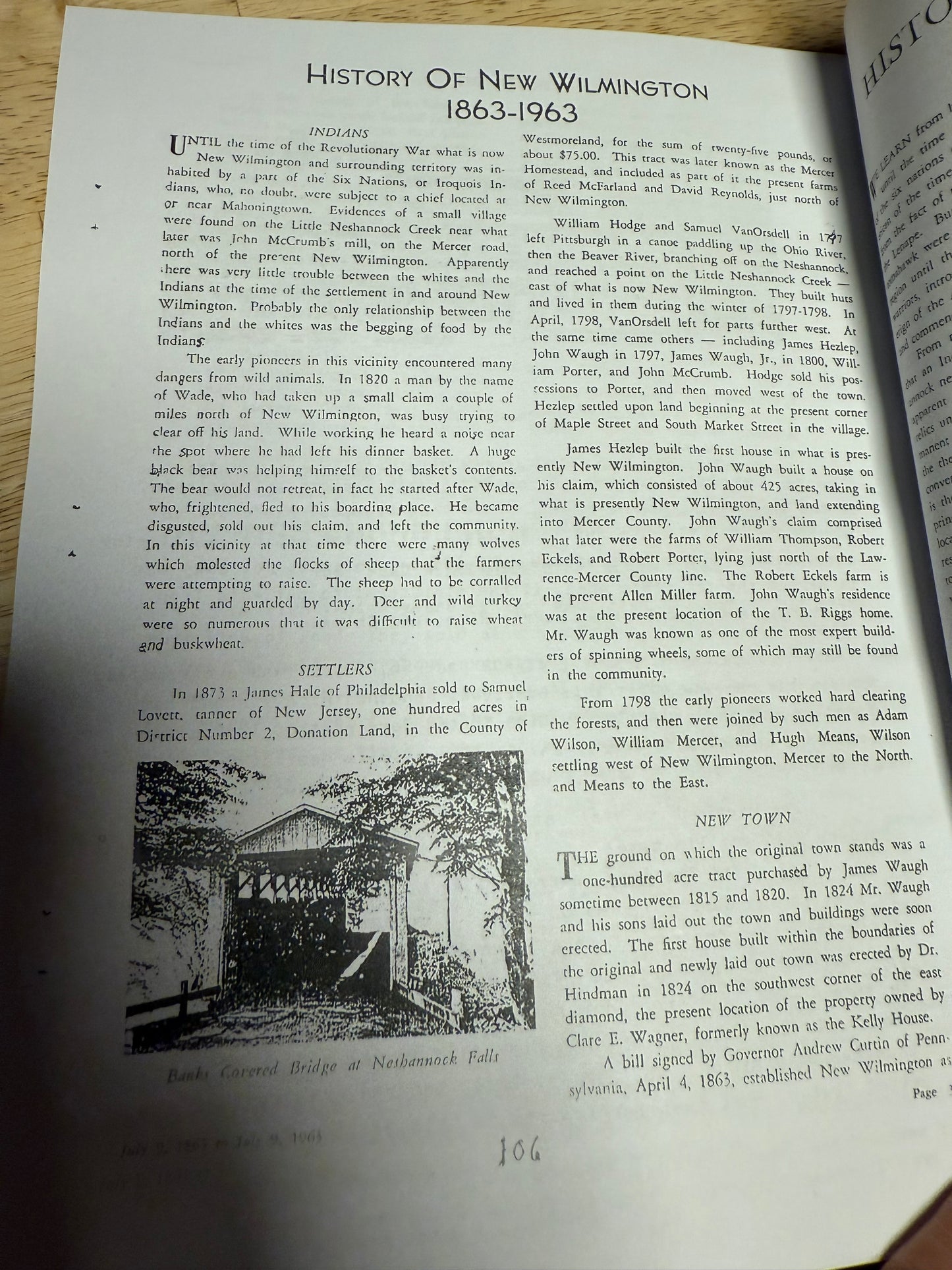 1850-1910 census of the Lawrence County Amish Book