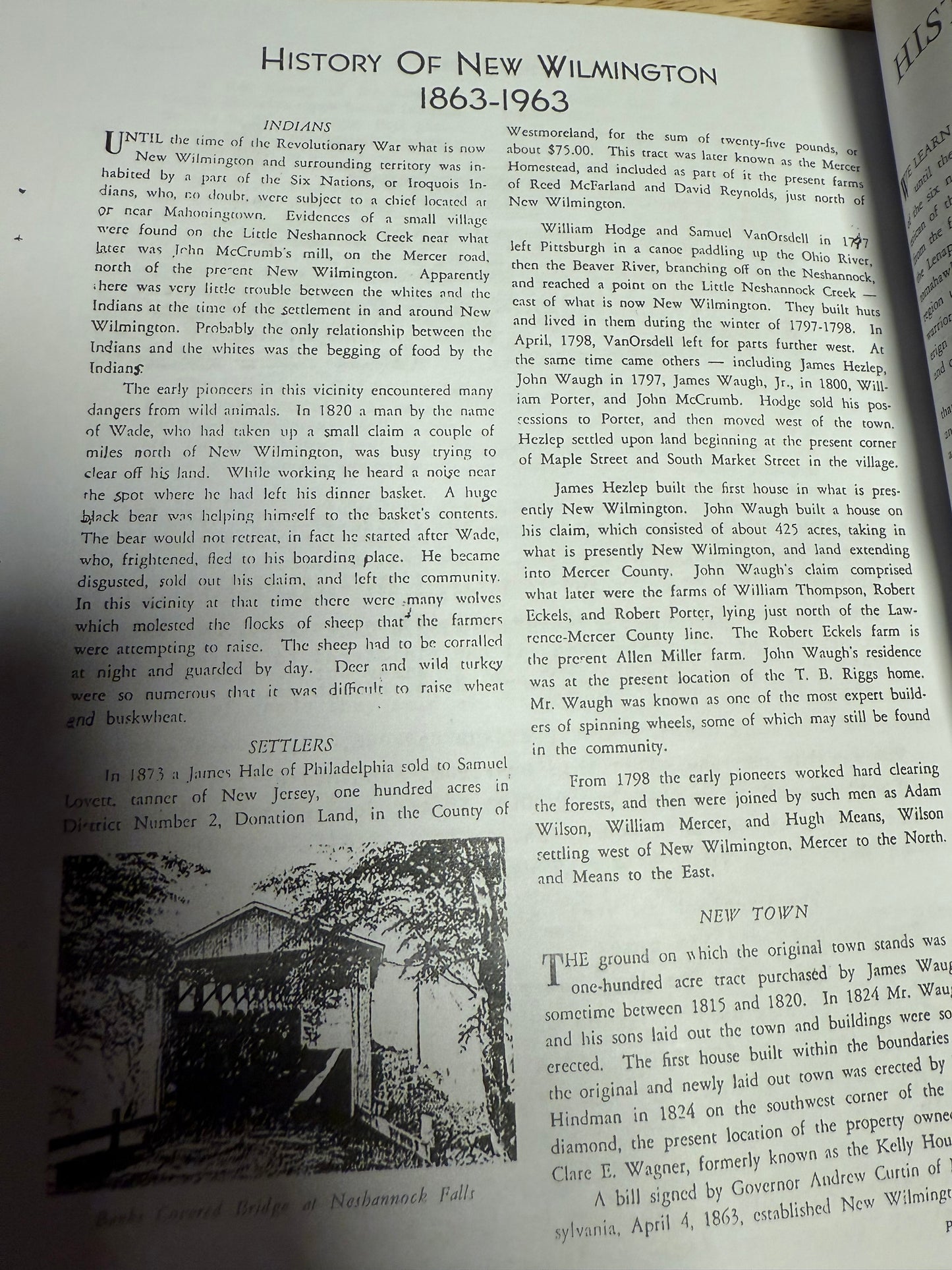 1850-1910 census of the Lawrence County Amish Book