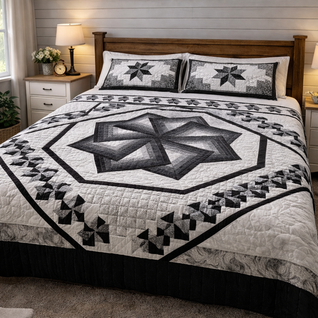 Amish Quilt (Spinning Star) - Simple Life Amish Store