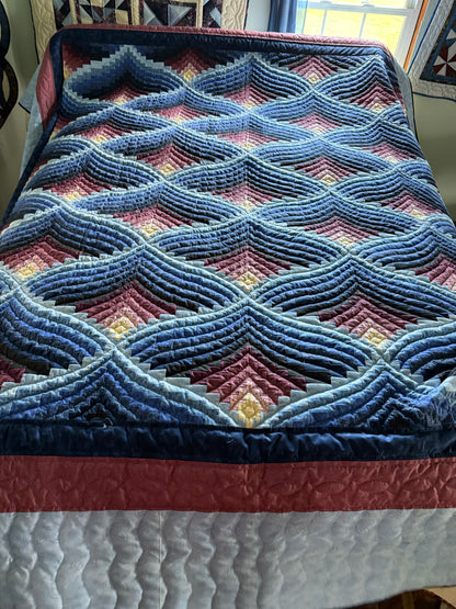 Amish Quilt (Mountain Echo -traditional Amish colors