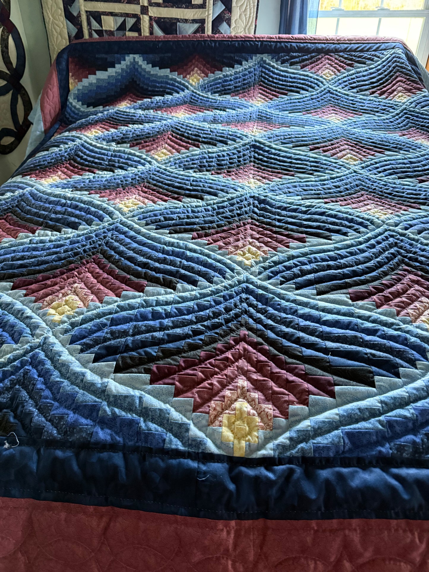 Amish Quilt (Mountain Echo -traditional Amish colors