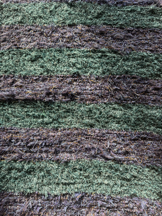 Amish Made Woven Rugs (blue/green  and blueish/ purple) (26” x 44”)