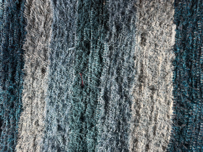 Amish Made Woven Rugs (grey, blue, turquoise) (26” x 44”) - Simple Life Amish Store