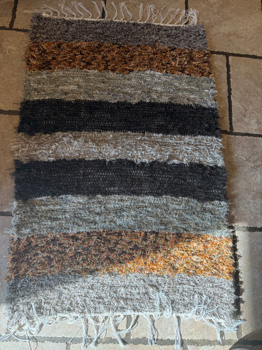 Amish Made Woven Rugs (neutrals) (26” x 44”)