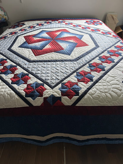 Amish Quilt (Spinning Star)