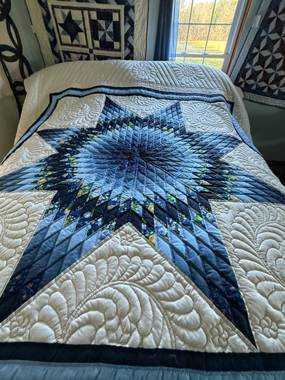 Amish Quilt ( Lone Star) - Simple Life Amish Store